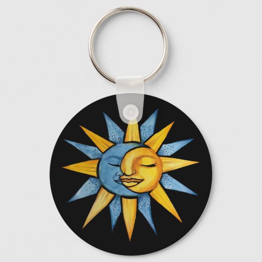Sun en Moon Sleutelhanger (Voorkant)