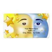 Sun- en Moon-sterlabels Etiket (Voorkant)