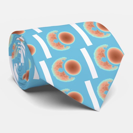 Sun en Moon Stropdas (Opgerold)