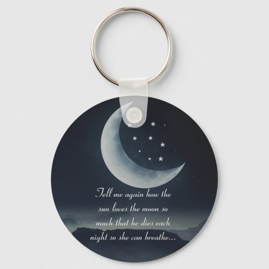 Sun en Moon Verse Sleutelhanger (Voorkant)