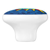 Sun en Moon wordt geconfronteerd met een Mexicaans Keramische Knop (Zijkant)