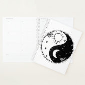 Sun en moon yin yang planner (Display)
