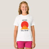 Sun en Mt. Fuji T-shirt (Voorkant volledig)