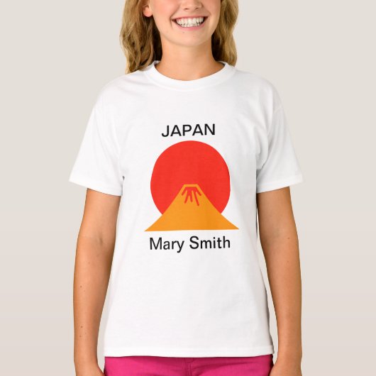 Sun en Mt. Fuji T-shirt (Voorkant)