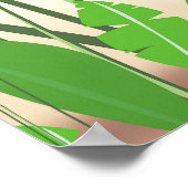 Sun en Sand inspirerend quote cartoon poster la (Hoek)