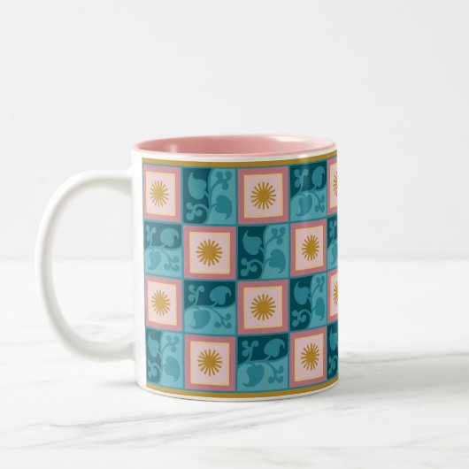 Sun en Shade Two-Tone Coffee Mok (Links)