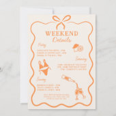 Sun en Spritz vrijgezellenfeest uitnodiging (Achterkant)