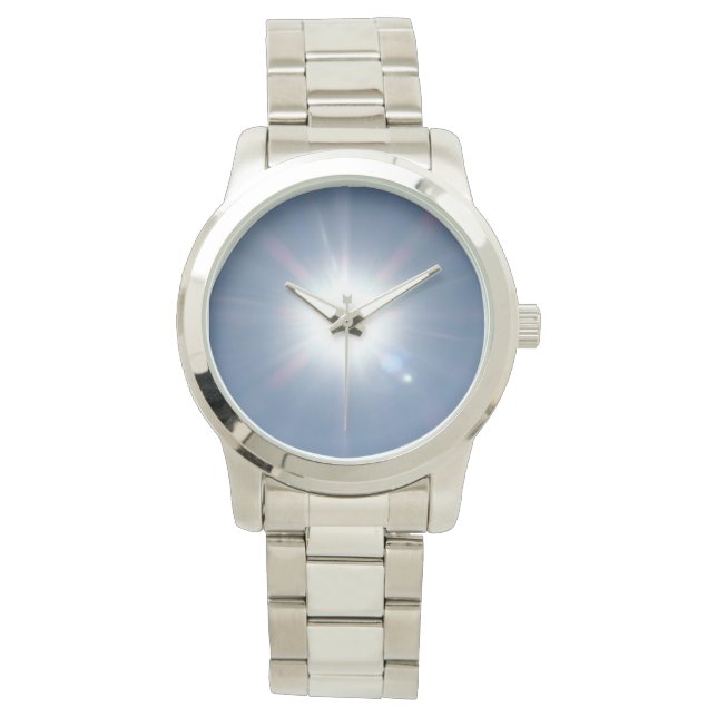 Sun en Sunrays Adult Watch Horloge (Voorkant)