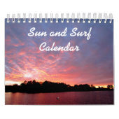 Sun en Surf Calendar Kalender (Hoes)