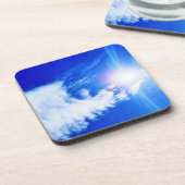 Sun en wolken in Ottawa Sky. Bestel nu Bier Onderzetter (Linkerzijde)