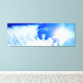 Sun en wolken in Ottawa Sky. Bestel nu Canvas Afdruk (Insitu (Houten vloer))