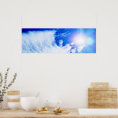 Sun en wolken in Ottawa Sky. Bestel nu Poster (Keuken)