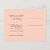 Sun Energy Moving House Nieuw Adres Briefkaart (Achterkant)