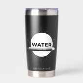 Sun Energy Quote | Custom Name Geïsoleerde Drinkbeker (Voorkant)