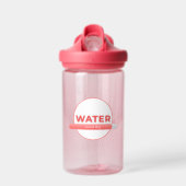 Sun Energy Water Quote | Custom Name Waterfles (Voorkant)