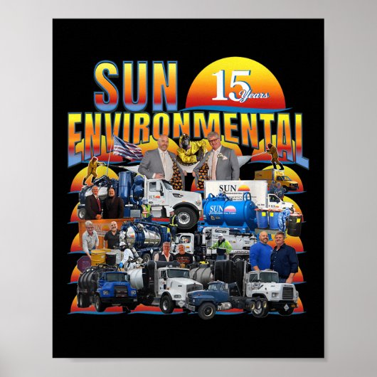 Sun Environmental Company Jubileum V1 Poster (Voorkant)