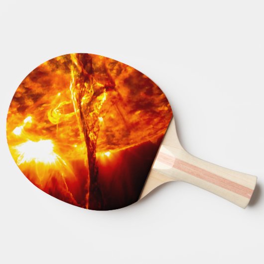 Sun Eruption - Giant Prominence Tafeltennisbatje (Zijkant)