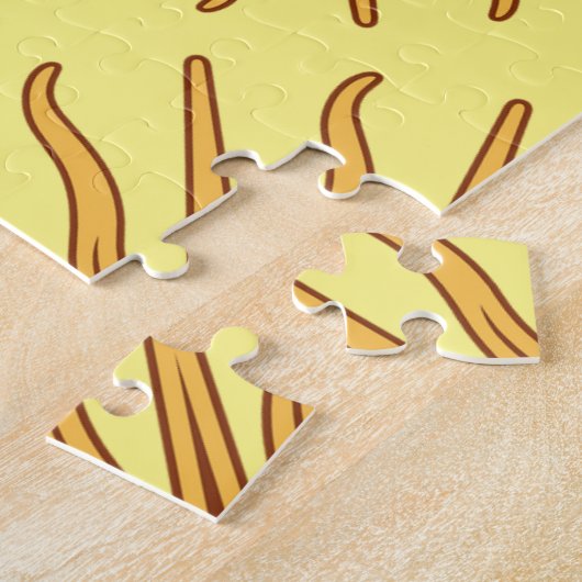 Sun face Art Illustration Thunder_Cove Legpuzzel (Zijkant)