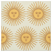 Sun face Art Illustration Thunder_Cove Stof (Swatch)