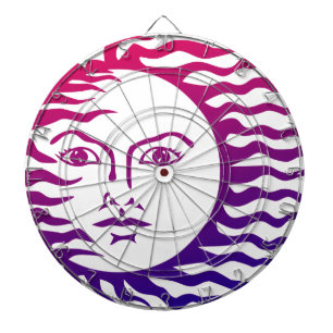 Sun Face Dartbord