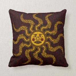 Sun Face Decorative Sierkussen