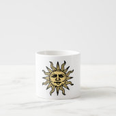 Sun Face Espresso Kop (Voorkant)