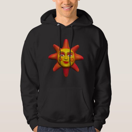 Sun Face Hoodie (Voorkant)