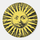  Sun Face Magneet (Voorkant)