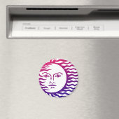 Sun Face Magneet (Insitu (Vaatwasser))