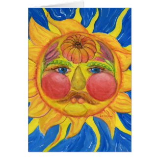 Sun Face met fruit, groenten, bloemen