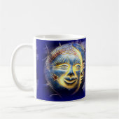 Sun Face / Moon Face Coffee mok (Links)
