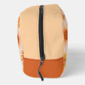 Sun Face Oranje Waterverf Illustratie Toilettasje (Rechts)