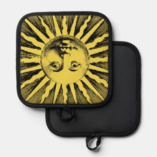 Sun Face Pannenlap (Voorkant / Achterkant)