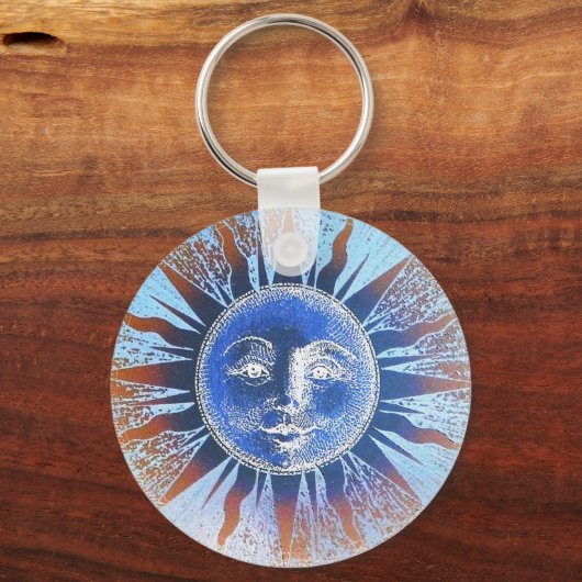 Sun Face Sleutelhanger (Voorkant)