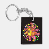 Sun Face Sleutelhanger Zie beide zijden (Voorkant Links)