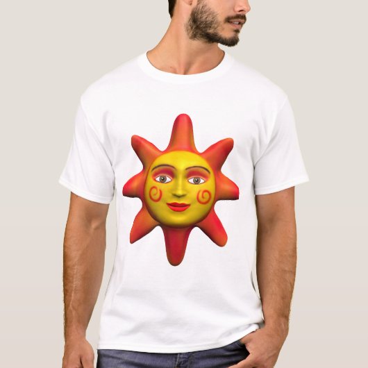 Sun Face T-shirt (Voorkant)