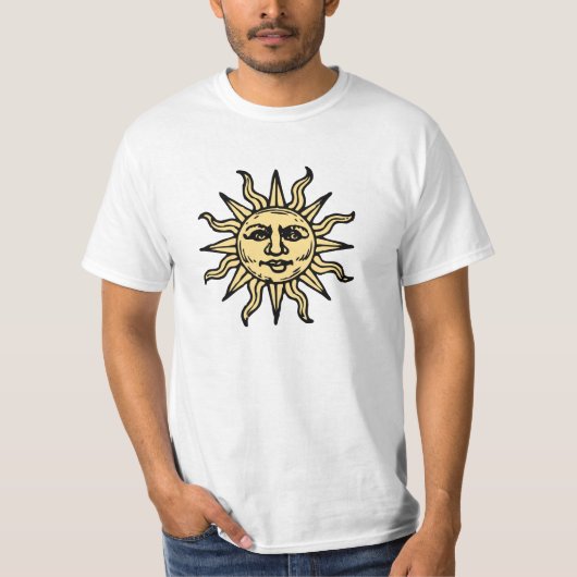 Sun Face T-shirt (Voorkant)
