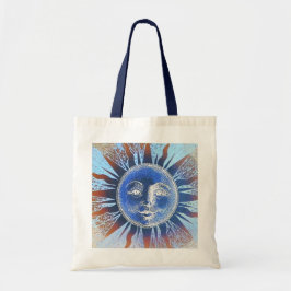 Sun Face Tote Bag