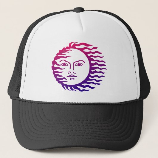 Sun Face Trucker Pet (Voorkant)