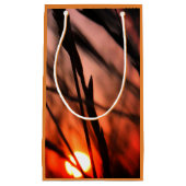 Sun Field Celebration Gift Bag - Klein, glanzend Klein Cadeauzakje (Voorkant)