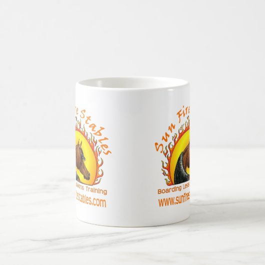 Sun Fire Stables Drinkware Koffiemok (Center)