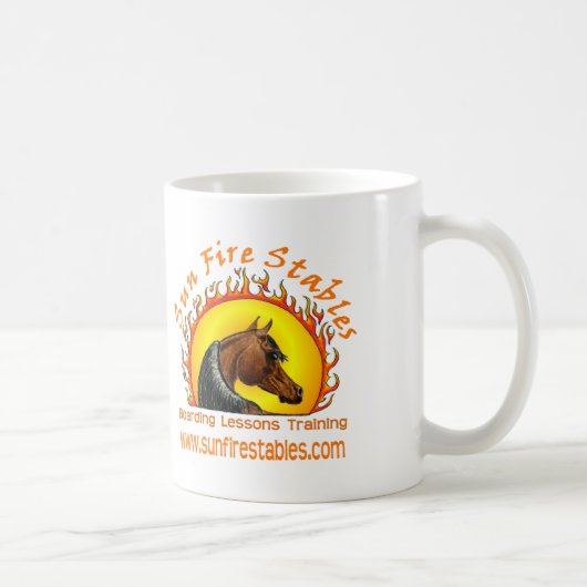 Sun Fire Stables Drinkware Koffiemok (Rechts)