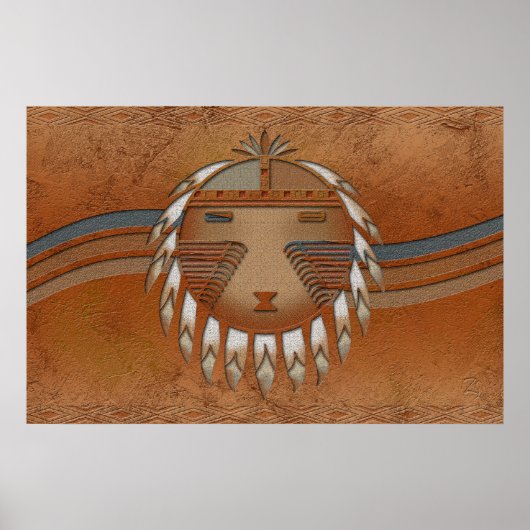 Sun Flow Poster (Voorkant)