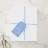 Sun Flower Baby shower Cadeaulabel (Met Touw)