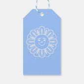Sun Flower Baby shower Cadeaulabel (Achterkant)