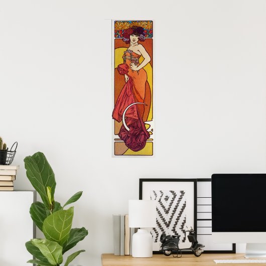 Sun Flower Goddess Poster (Thuiskantoor)