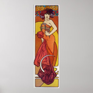 Sun Flower Goddess Poster