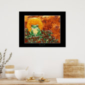 SUN FROG Art Poster (Keuken)