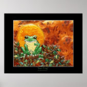 SUN FROG Art Poster (Voorkant)