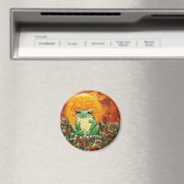 Sun Frog Tree-Frog Art Magnet (Insitu (Vaatwasser))